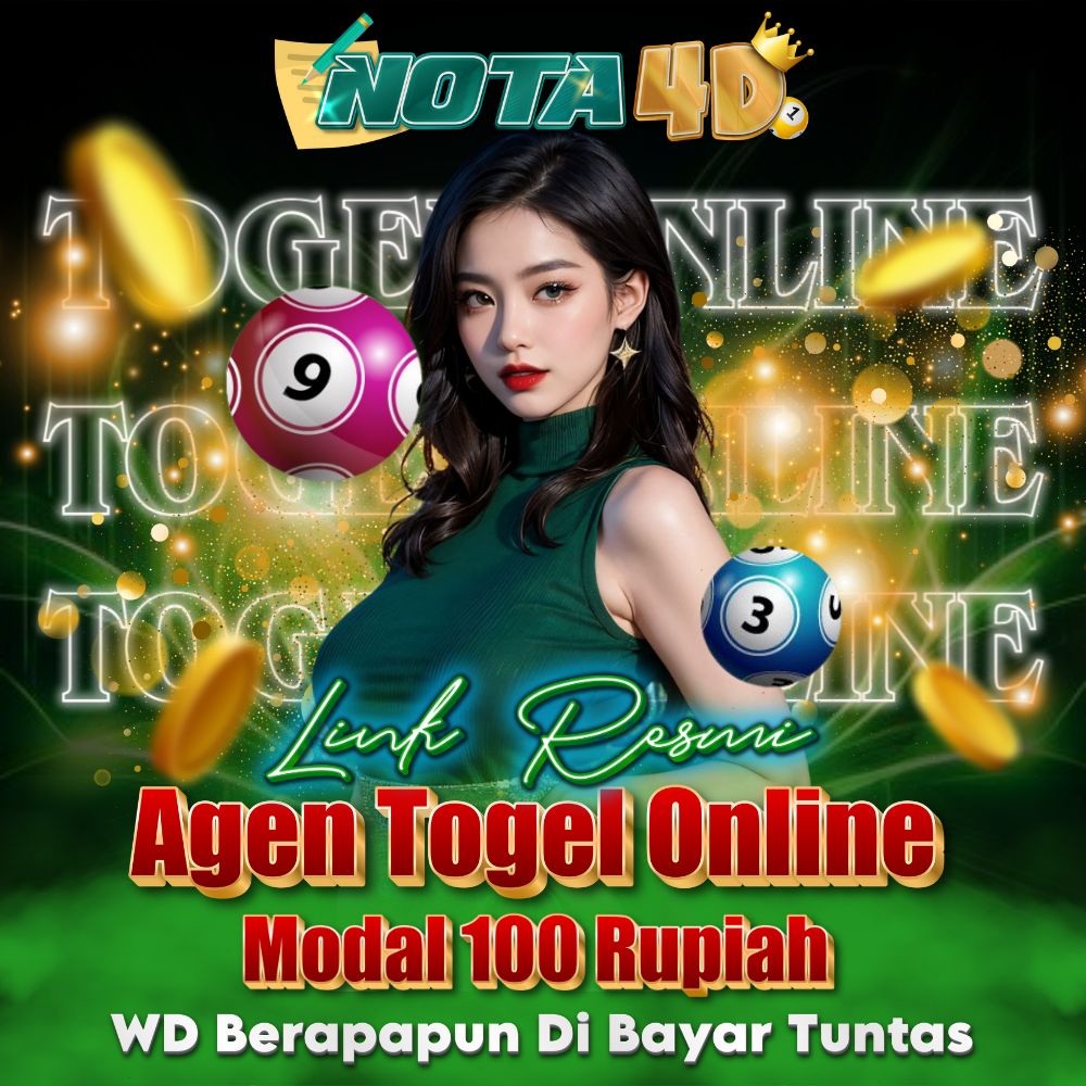 Nota4D - Link Resmi Agen Togel Online Modal Rp 100