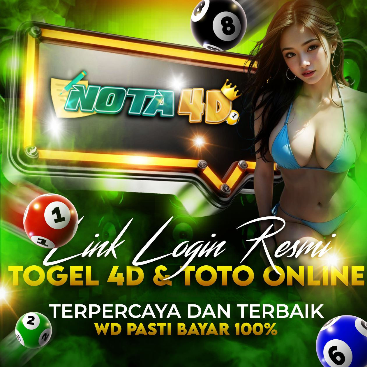 Nota4D: Link Resmi Togel 4D dan Toto Online, Pasti Dibayar Full!
