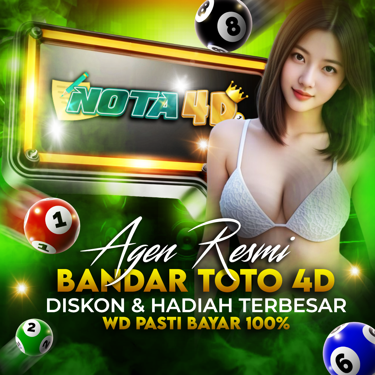 Nota4D Bandar Toto 4D Resmi: Jaminan Pembayaran dan Garansi Kekalahan 100%
